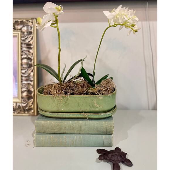 Vintage ombré effect green Decorative Book collection - Picture 2 of 5